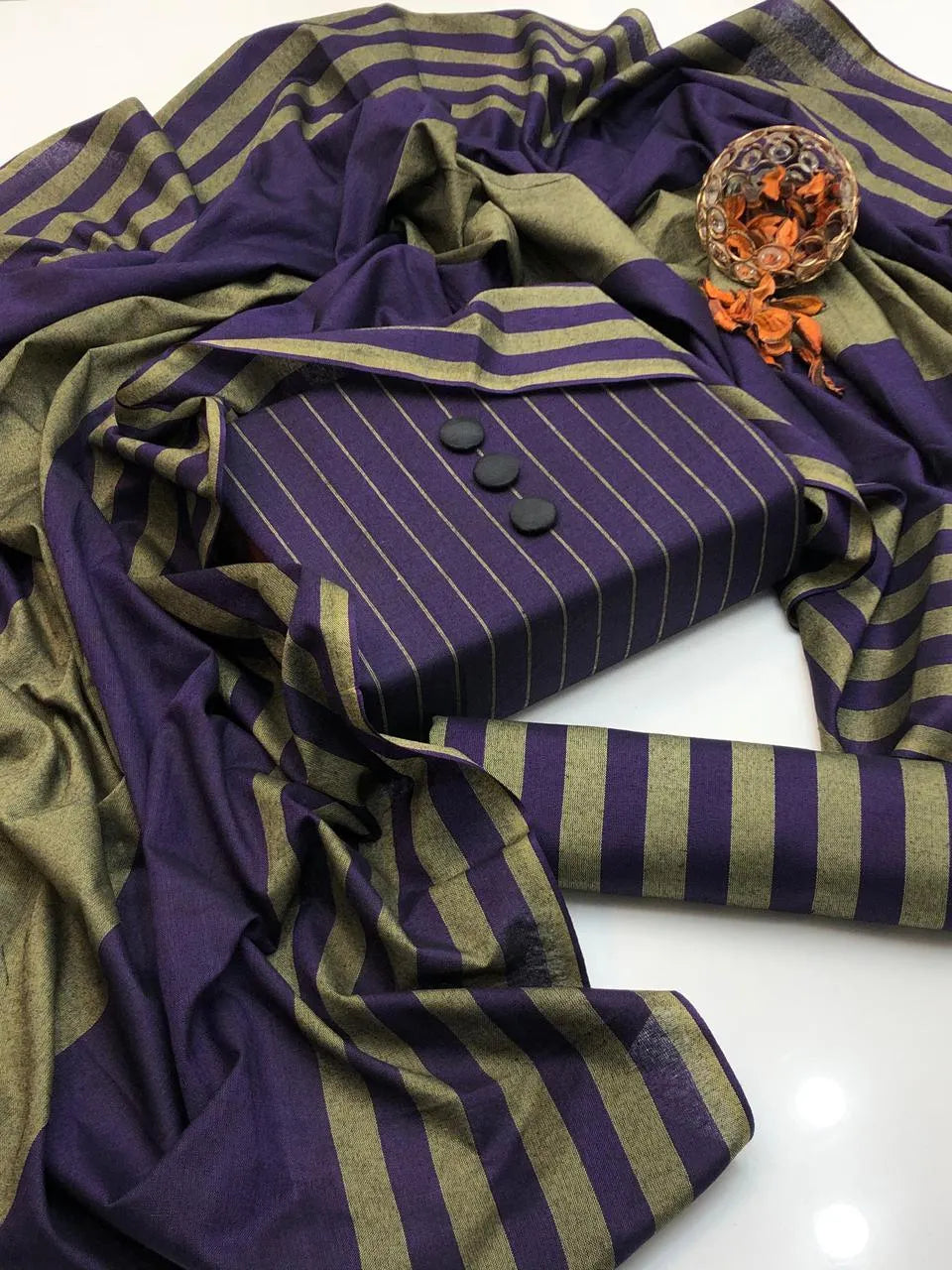 3-Piece Unstitched Printed Sussi Suit | The Majestic Maroon Ensemble