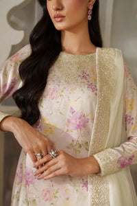 Luxury Heavy Embroidered Lawn Ensemble | Ready-to-Wear Chiffon Dupatta & Printed Suit