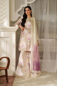 Luxury Heavy Embroidered Lawn Ensemble | Ready-to-Wear Chiffon Dupatta & Printed Suit
