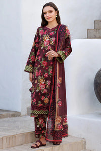 The Grand Heritage Edition: Premium 90/88 Digital Lawn Suit with Heavy Embroidered Chiffon Dupatta