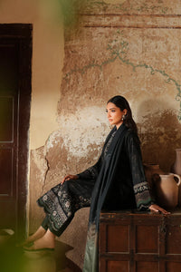 The Majestic Silhouette: Digital Lawn Ensemble with Heavy Embroidered Chiffon Dupatta