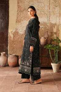 The Majestic Silhouette: Digital Lawn Ensemble with Heavy Embroidered Chiffon Dupatta