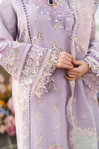 Artisanal Chikankari & Laser-Cut Cotton Ensemble | Multi-Shade Khaddi Net Dupatta | Unstitched 3PC