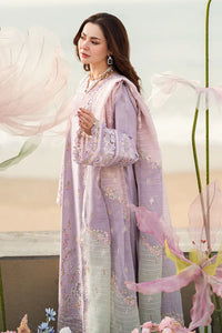 Artisanal Chikankari & Laser-Cut Cotton Ensemble | Multi-Shade Khaddi Net Dupatta | Unstitched 3PC