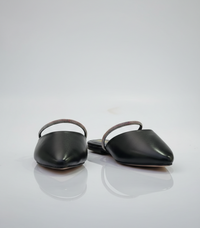 Verdant Grace Plain Rexine Pumps | Women's Solid Flats for Office & Casual Wear