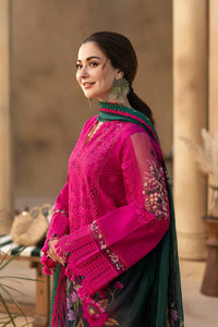 Regal Chikankari Masterpiece: Heavy Embroidered Lawn Cotton Suit | Digital Silk Ready-to-Wear Dupatta