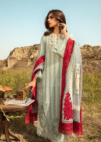 Luxury Hand-Embroidered Chikankari Cotton Ensemble | Floral Khaddi Net Dupatta & Palazzo Set