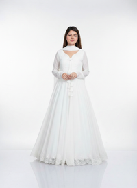Ethereal 3-Piece Chiffon Maxi Set | Flowy Plain Suit with Dupatta | Everyday Luxury Ensemble