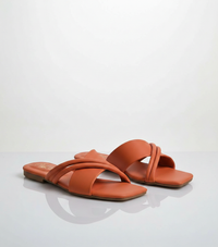 Azure Breeze Plain Rexine Casual Flats | Women's Comfortable Blue Slip-Ons for Daily Wear