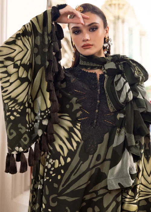 The Radiant Opulence Suit: Festive Digital Lawn with Heavy Sequence & Aplic Embroidery