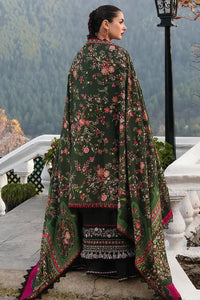 Embroidered Dhanak Winter Luxury 3PC | Intricate Embroidered Shawl & Plain Trouser Ensemble