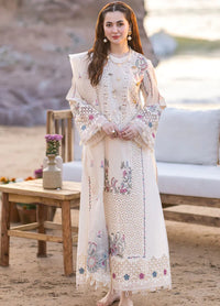 Luxury Chikankari Lawn Collection | Cutwork Accents & Heavy Embroidered Organza Dupatta