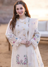 Luxury Chikankari Lawn Collection | Cutwork Accents & Heavy Embroidered Organza Dupatta